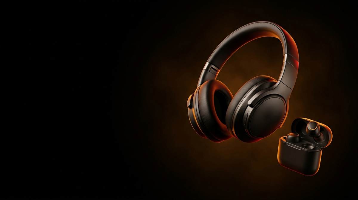 Wireless headphones and earbuds